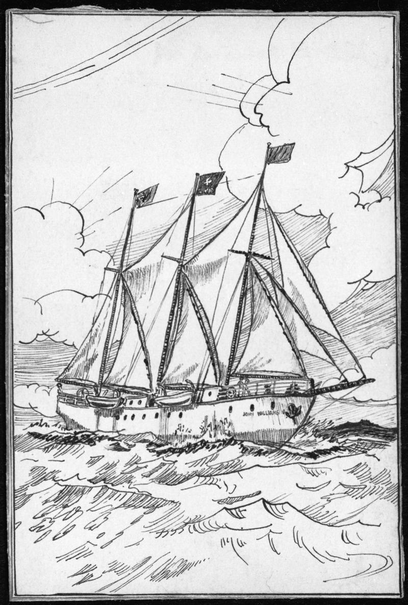 Missionary yacht JOHN WILLIAMS IV