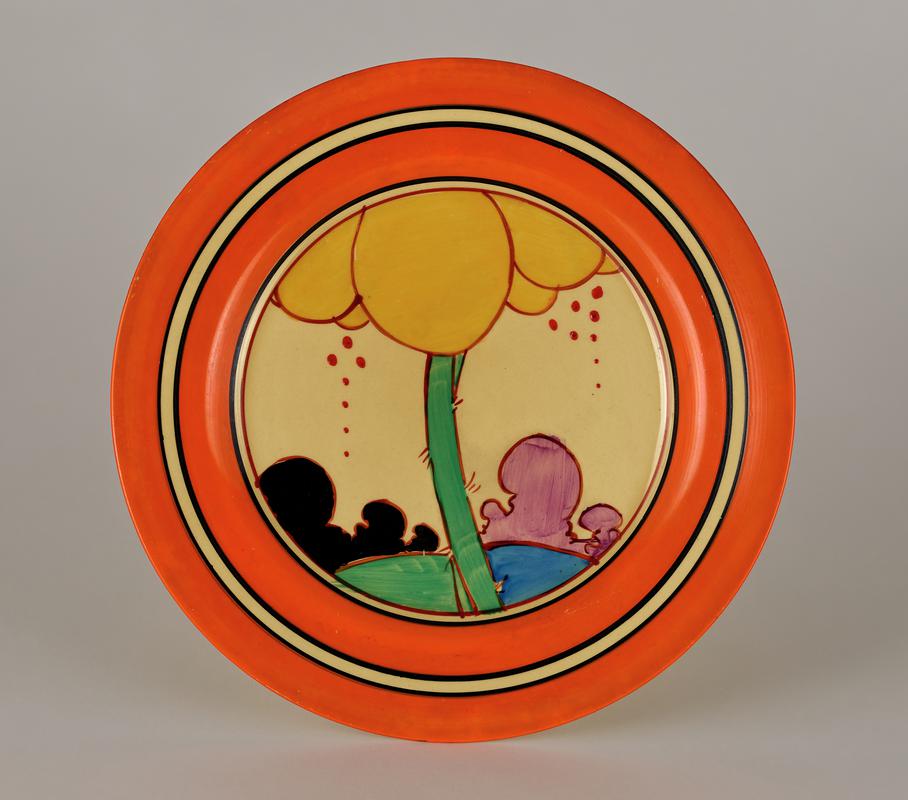 plate, &#039;Summerhouse&#039;, 1931