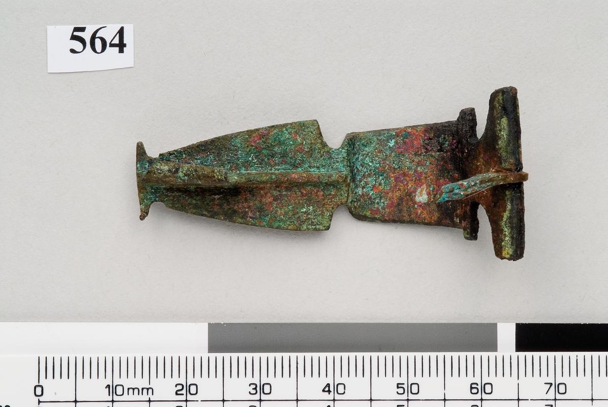 Roman copper alloy Hod Hill brooch
