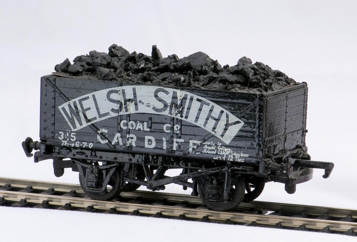 Welsh Smithy Coal Co., Cardiff, coal wagon model