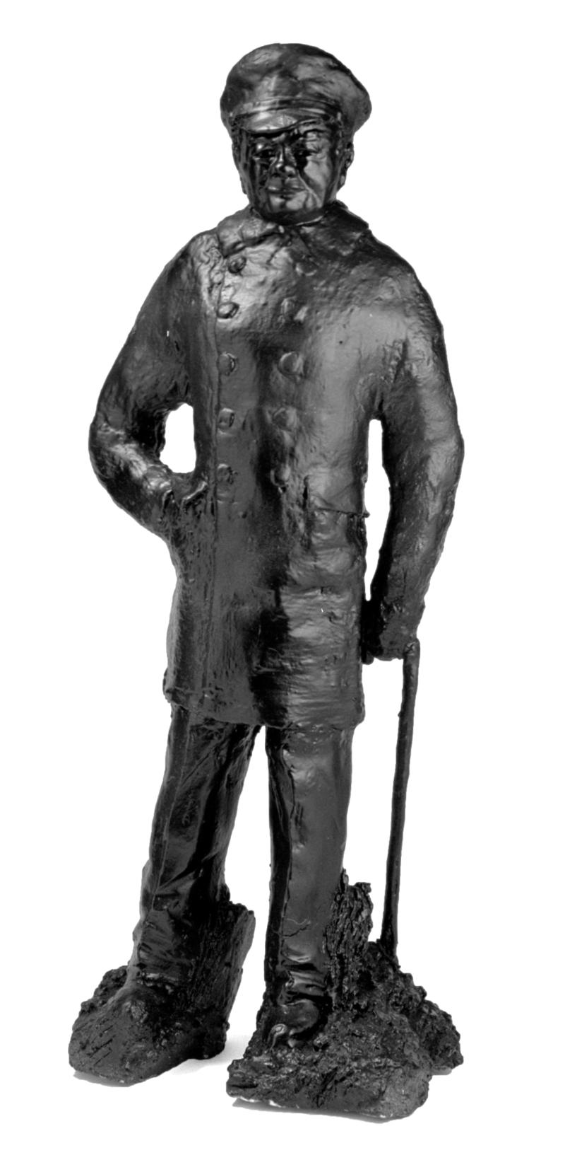 Sculpture of Sir Winston Churchill by George Brinley Evans
