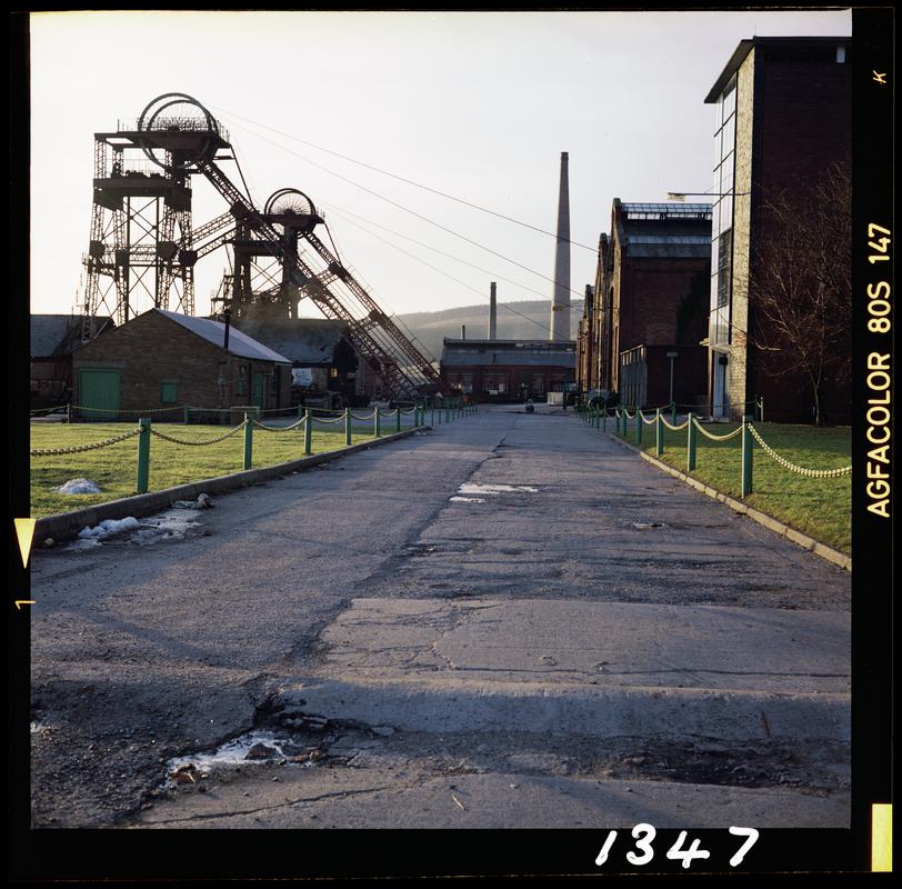 unknown colliery, film negative