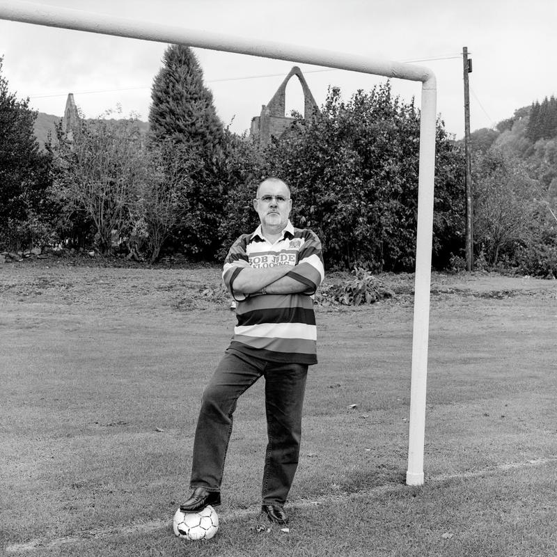 Joe Lovejoy. Photo shot: Tintern Football Club 14th November 2002. Place and date of birth: Mile End, London 1951. Main occupation: Sports Journalist. First Language: English. Other languages: None. Lived in Wales: Since 1987.