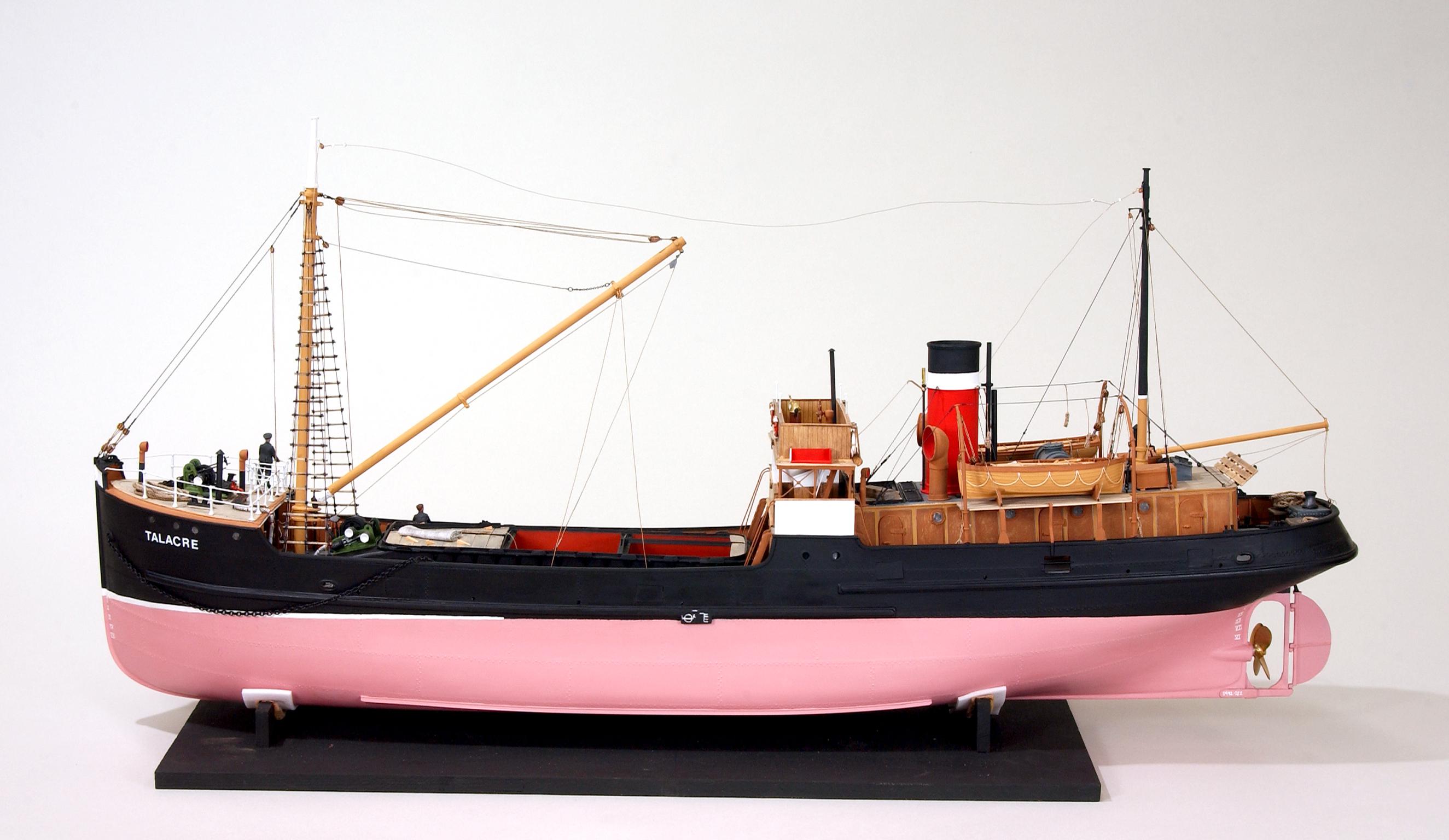 TALACRE, full hull ship model