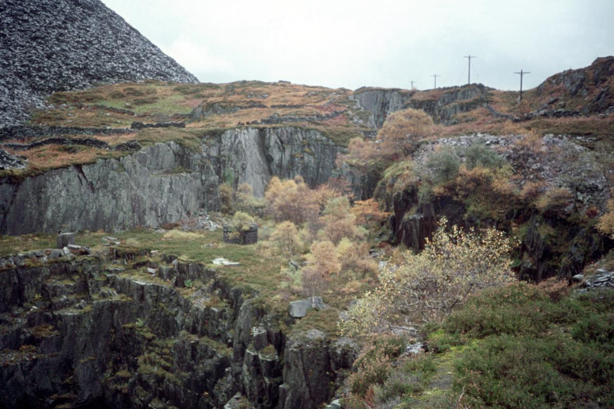 Dinorwig slate quarry, slide