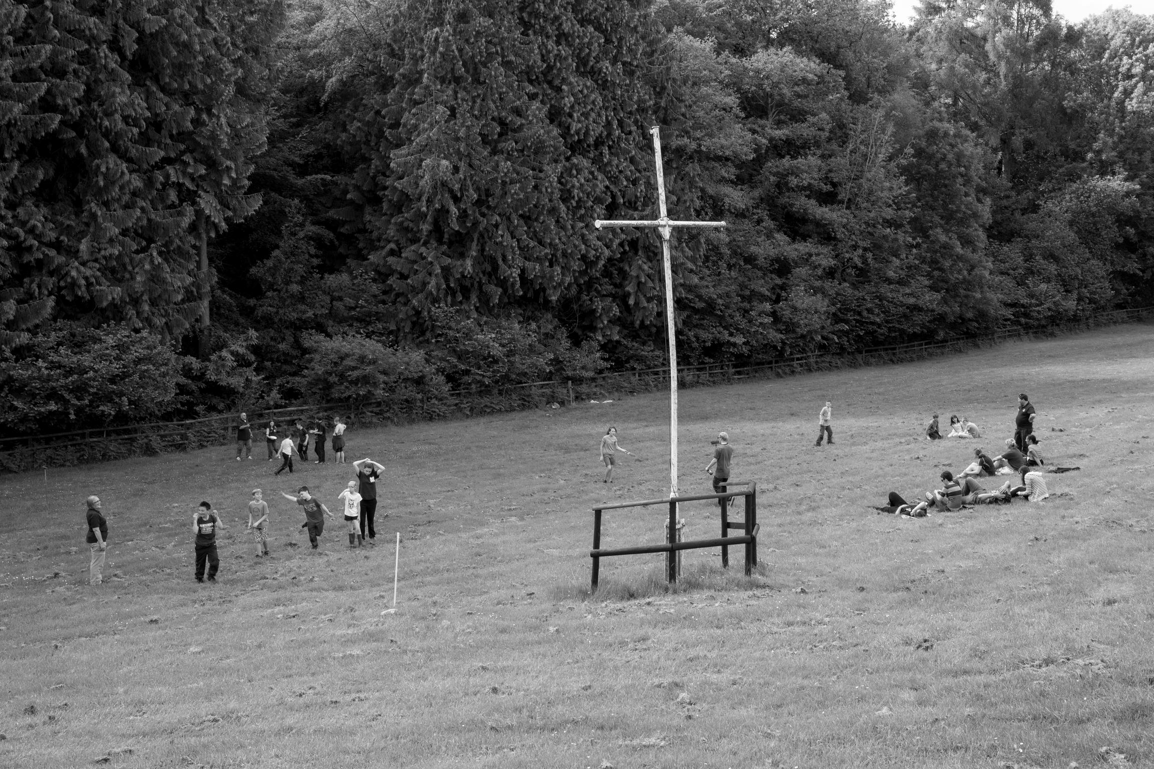 Church Lads' and Girls' Brigade. Weekend Camp. Tintern, Wales