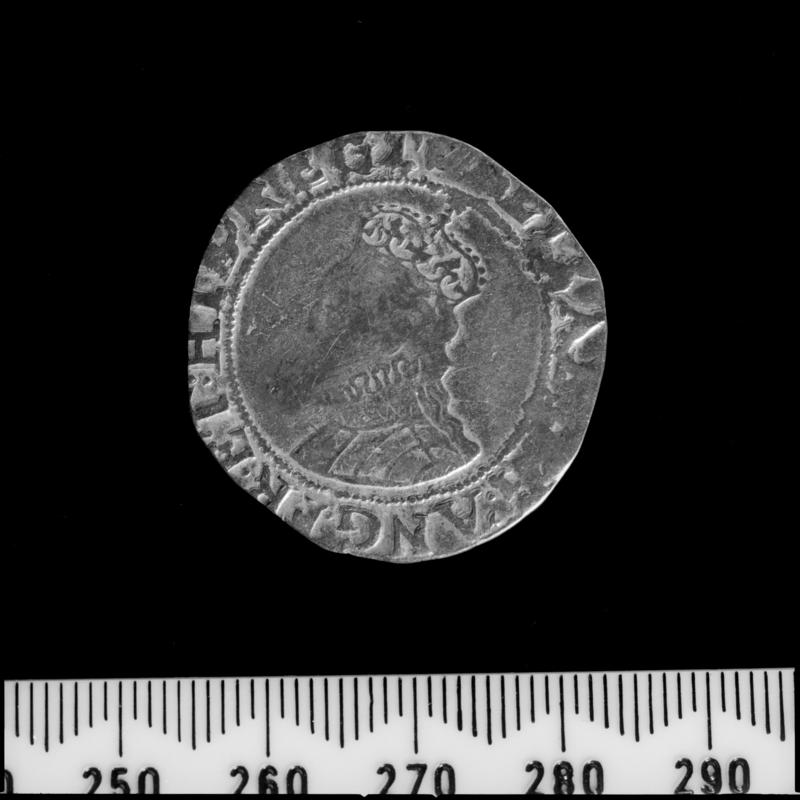 Tregwynt Hoard - Elizabeth I silver shilling