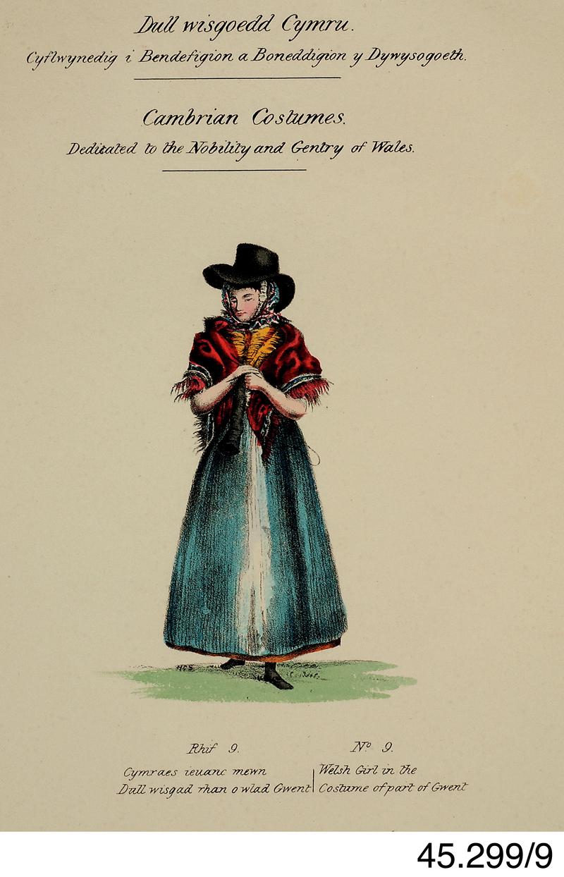 Welsh Costume Illustration