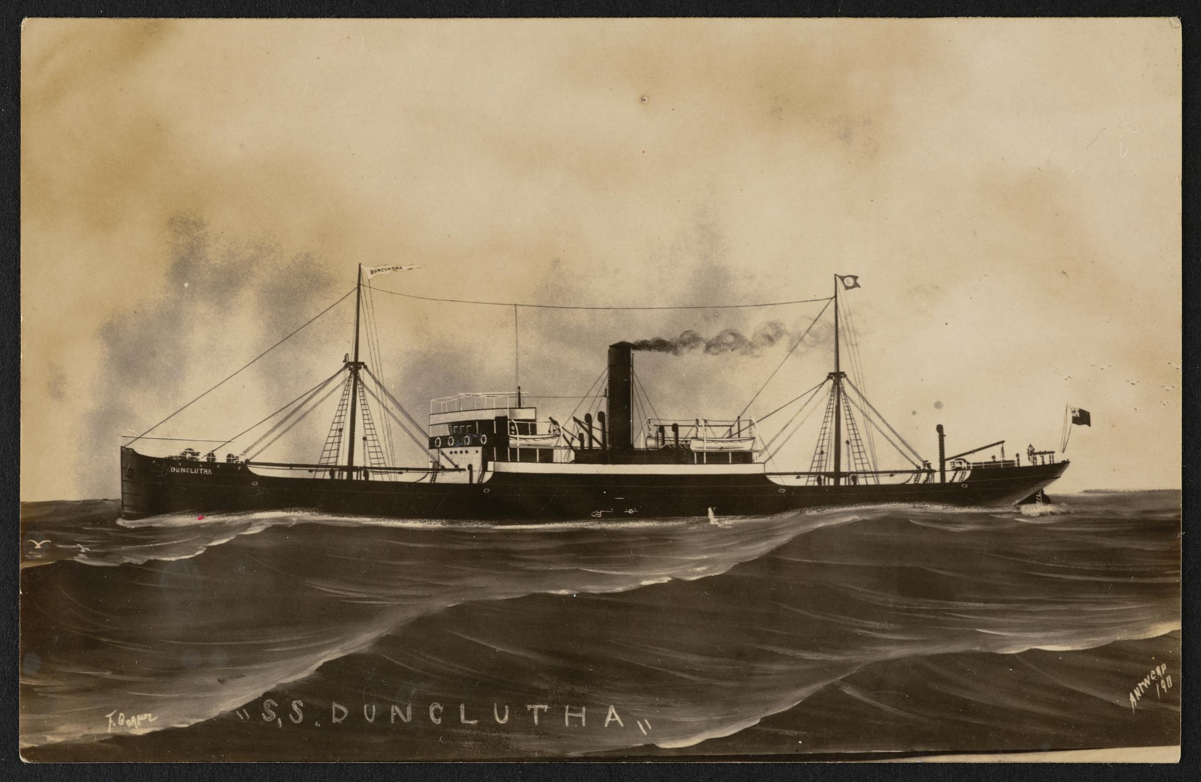 S.S. DUNCLUTHA, photograph