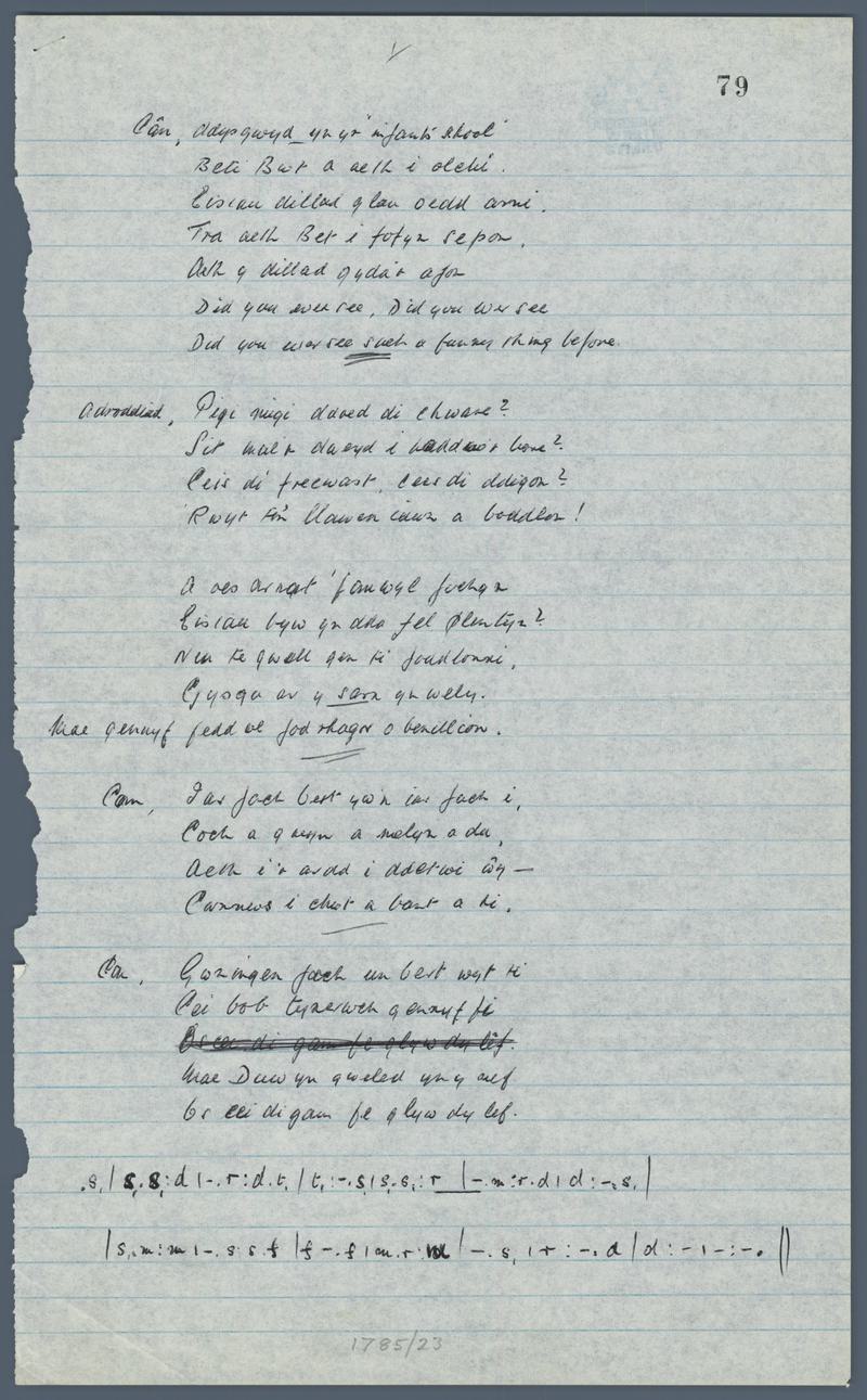 Collection of words & sayings