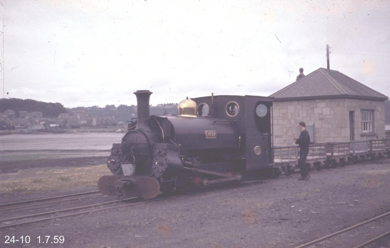 Locomotive LINDA at Port Penrhyn