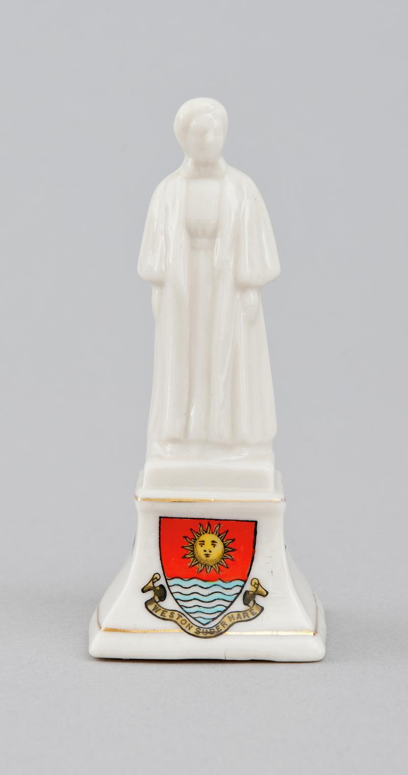 Figurine of Edith Cavell based on the memorial in Charing Cross