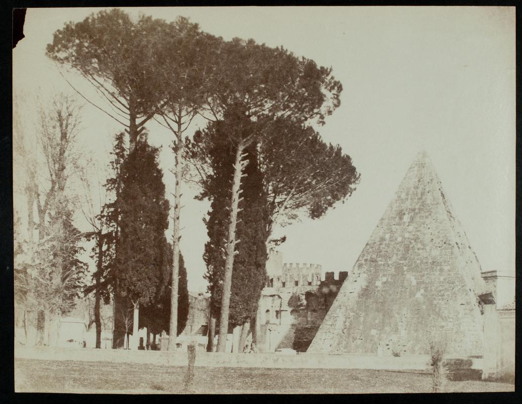 Tomb of Caius Cestius, Rome, photograph