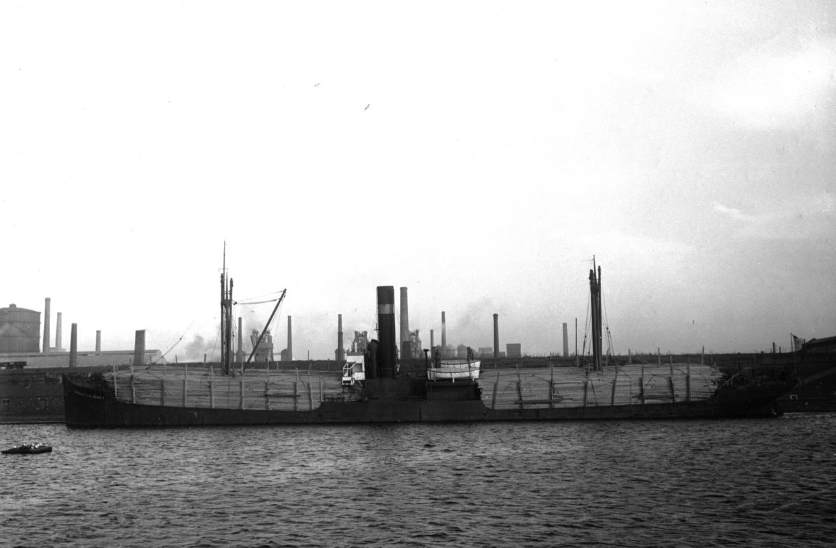 S.S. SINGLETON ABBEY, glass negative