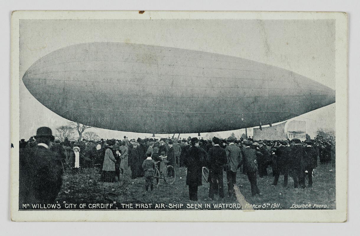 Mr Willows' "City of Cardiff" (postcard)