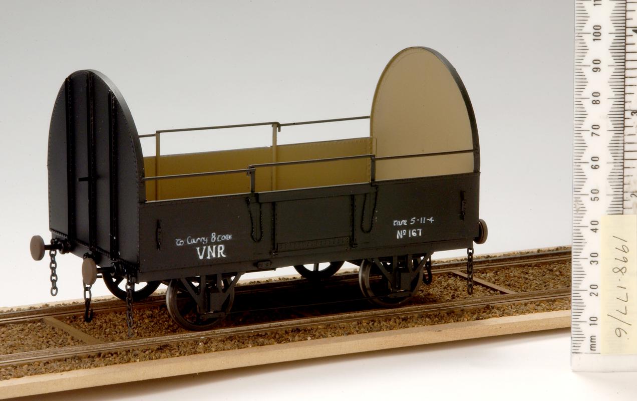 Vale of Neath Railway tilt wagon model