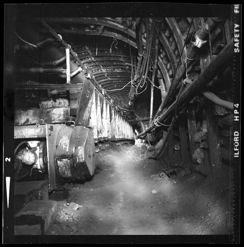 Celynen North Colliery, film negative