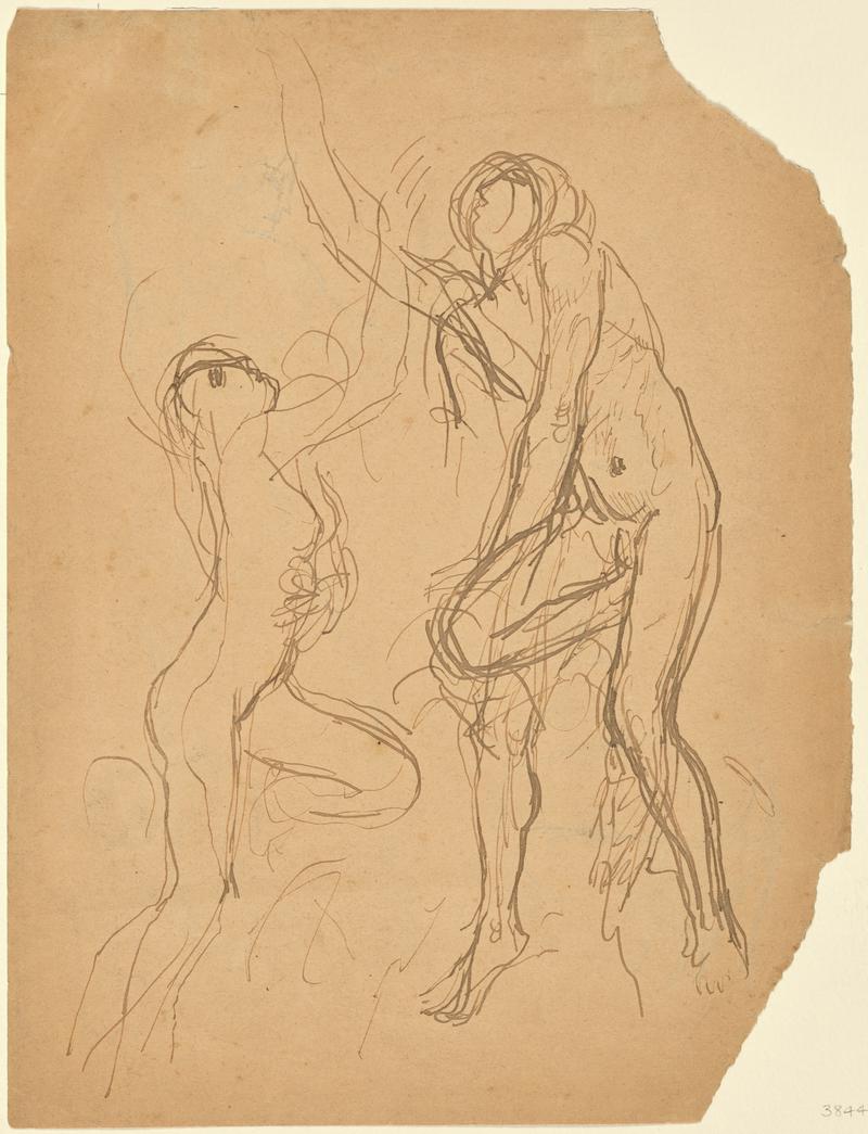 Study for Adam and Eve