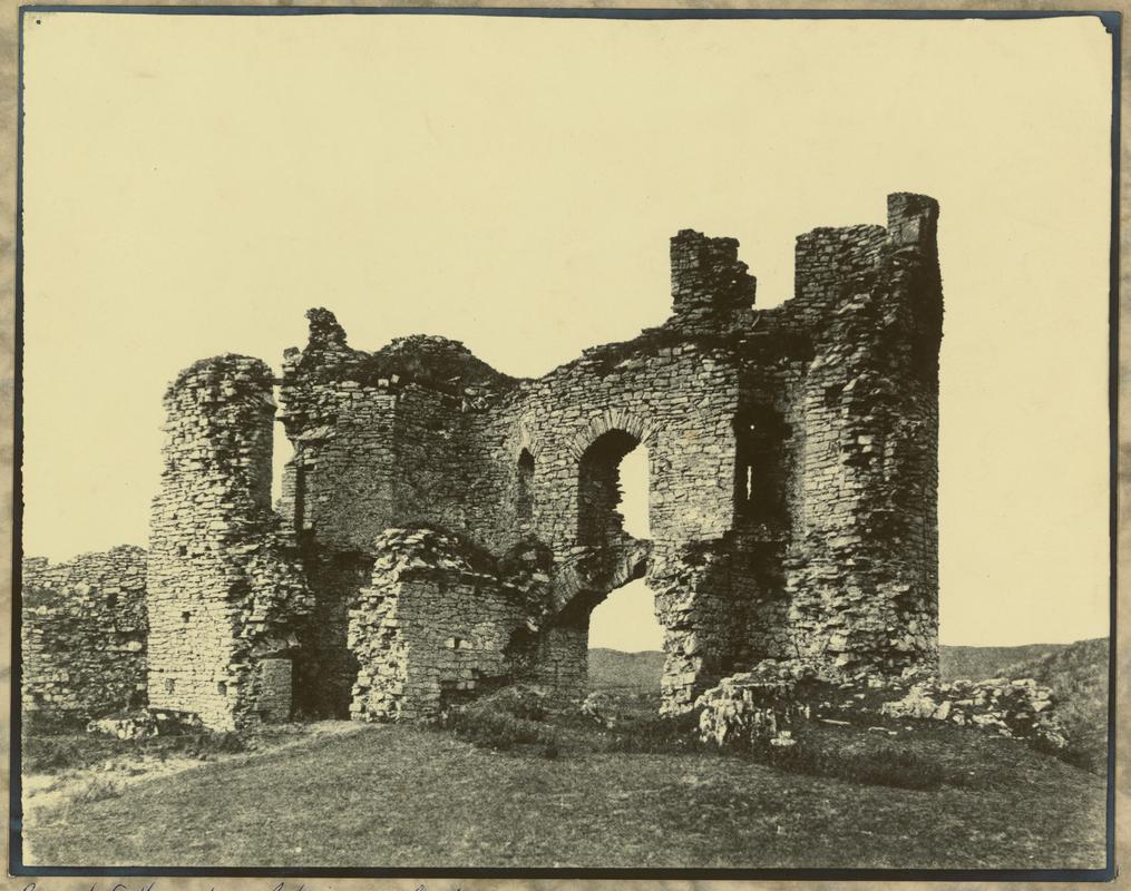 Pennard Castle - from interior of court (1855-1860)