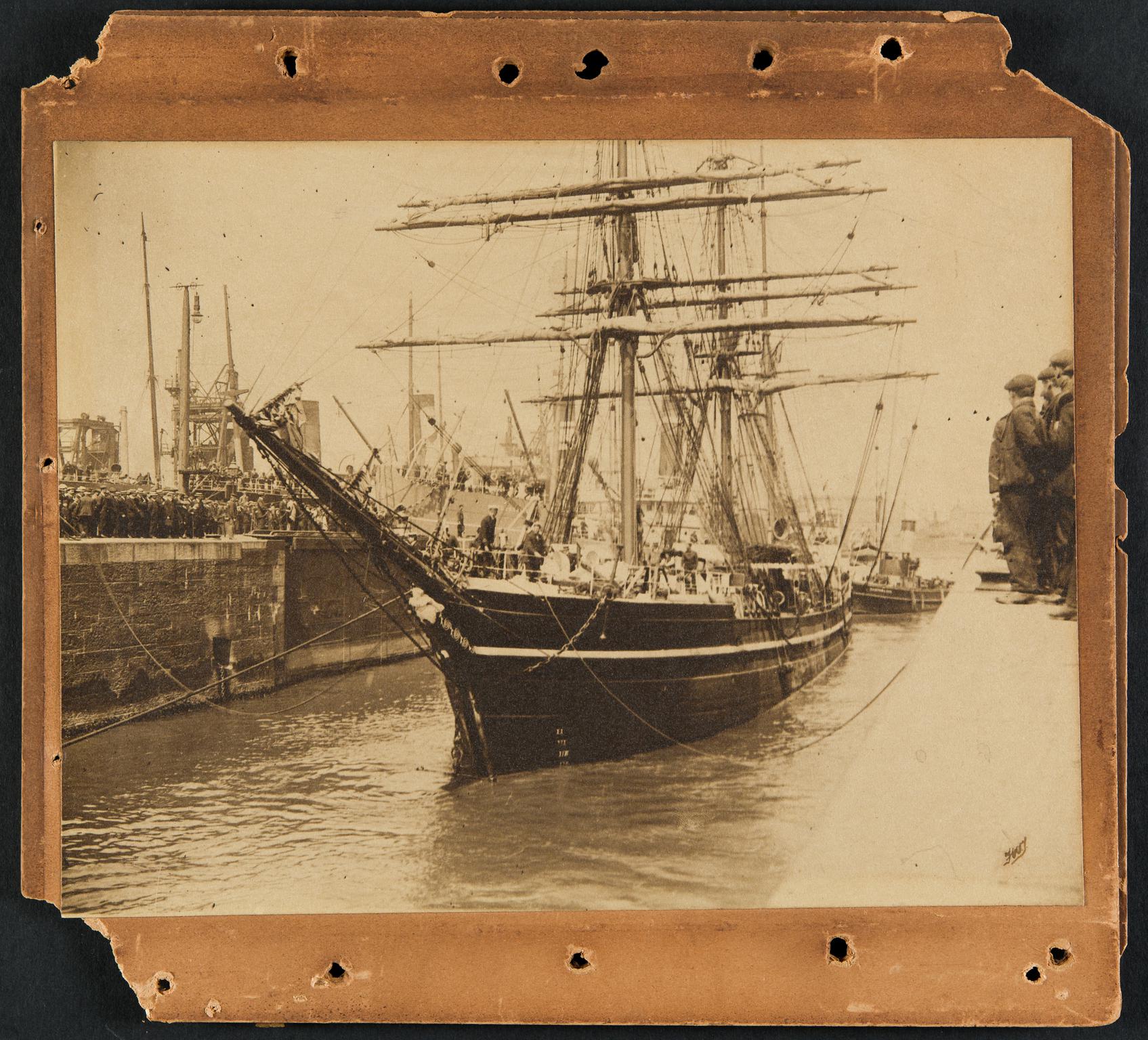 TERRA NOVA returning to Cardiff, photograph