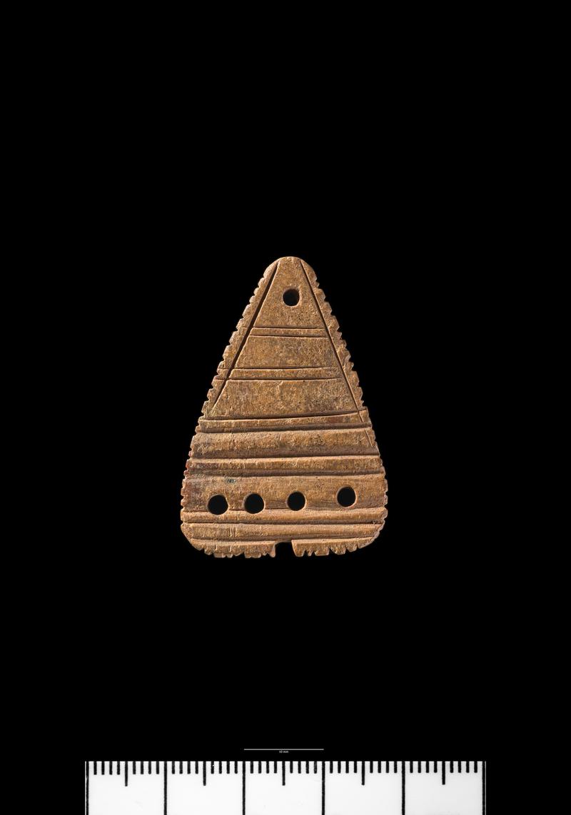 Roman bone strap end