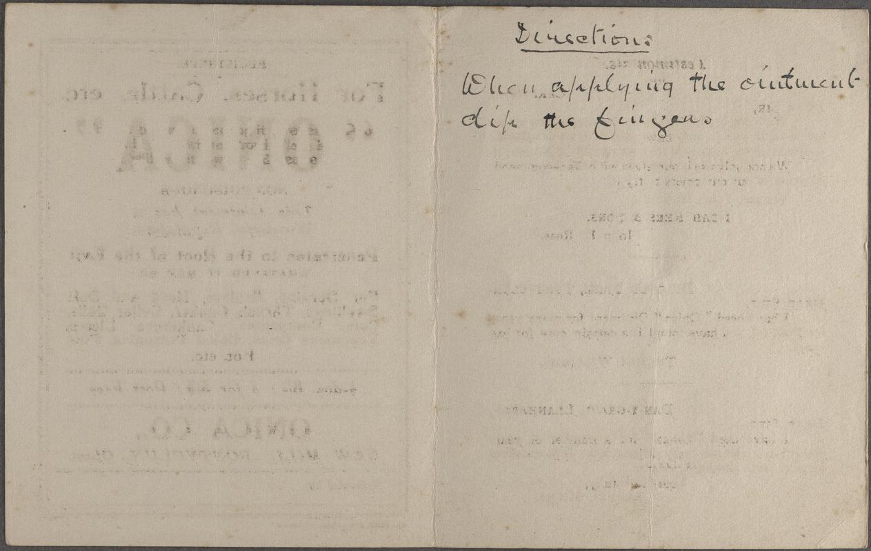 Trade leaflet