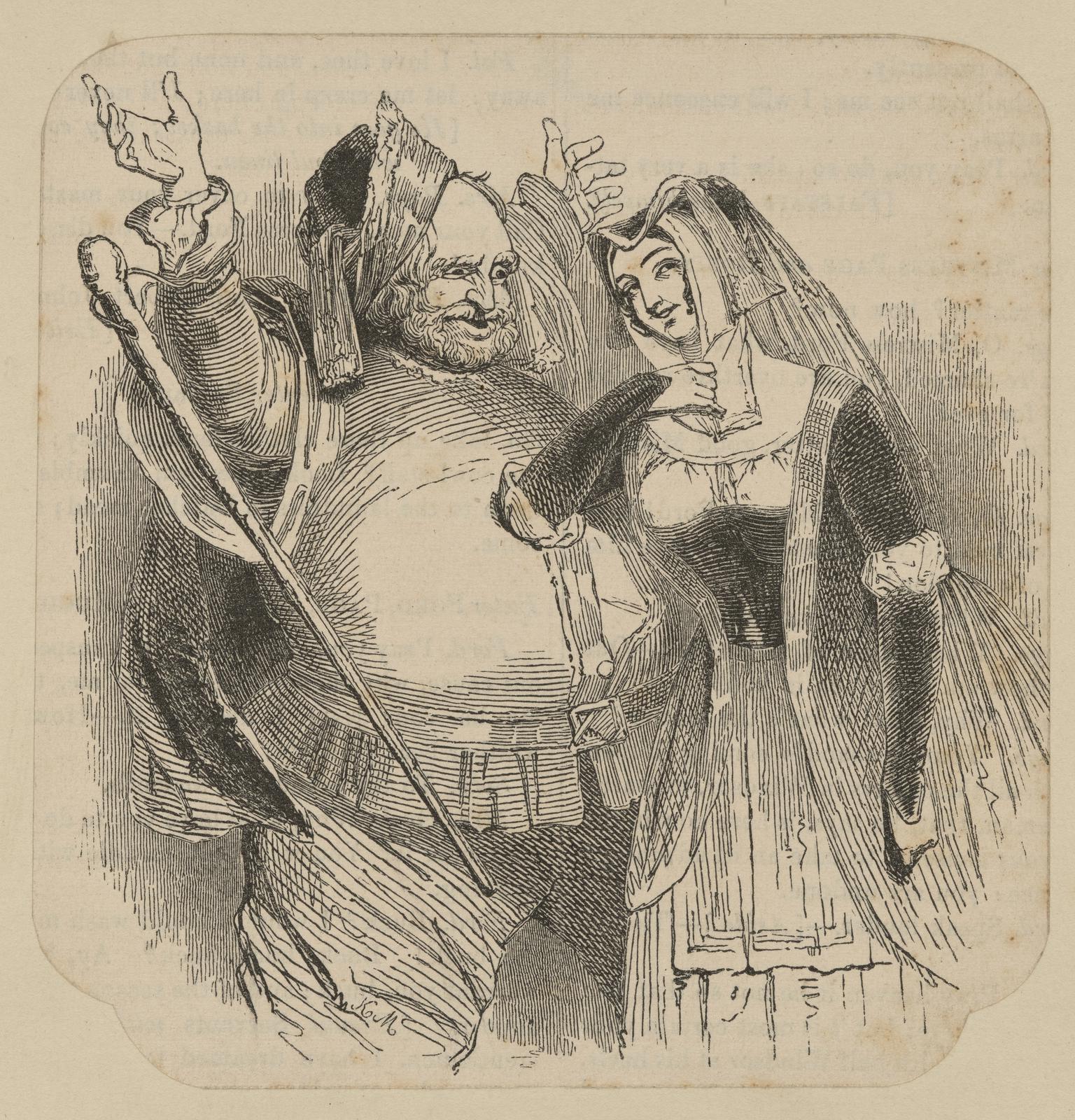 Falstaff and Mistress Page