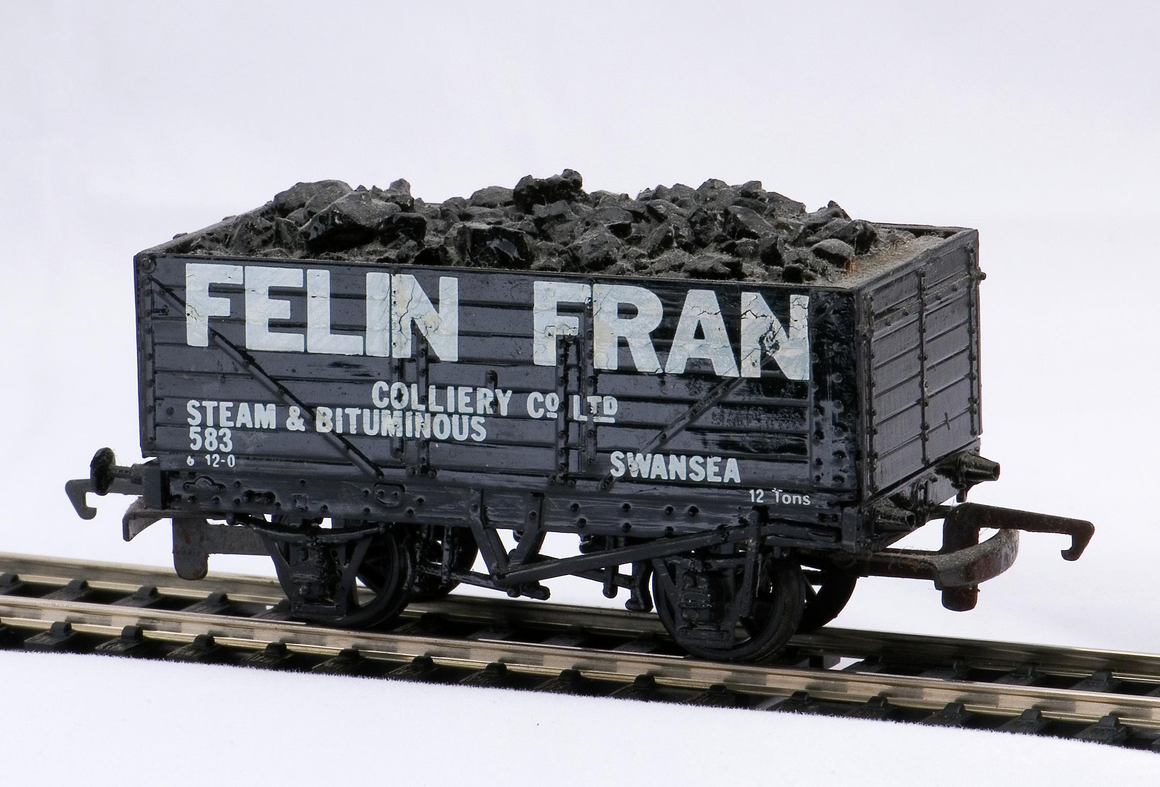 Felin Fran Colliery Co. Ltd., coal wagon model