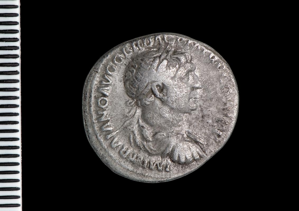 silver denarius (obv.)