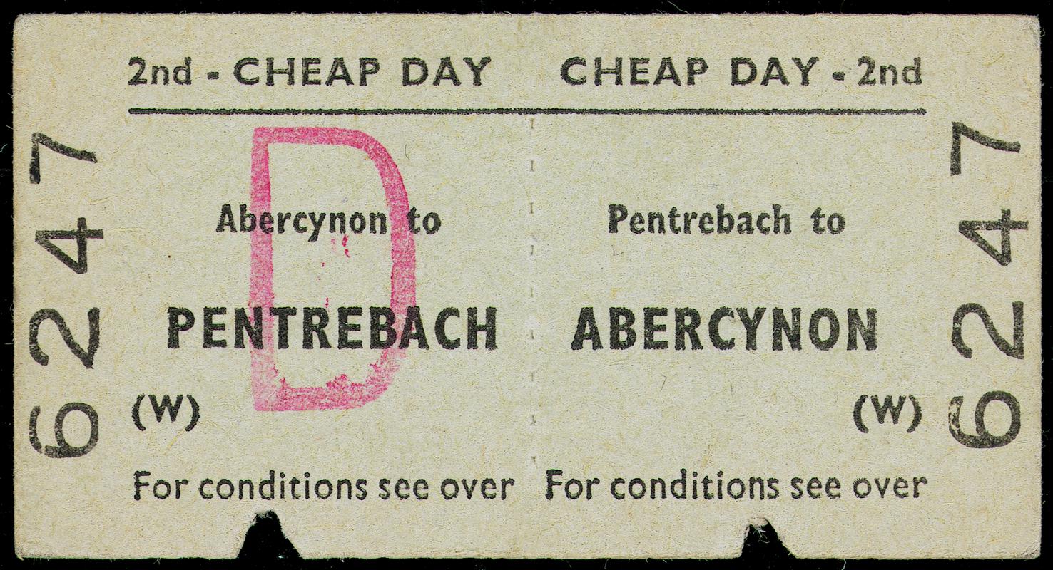 British Railways Board ticket