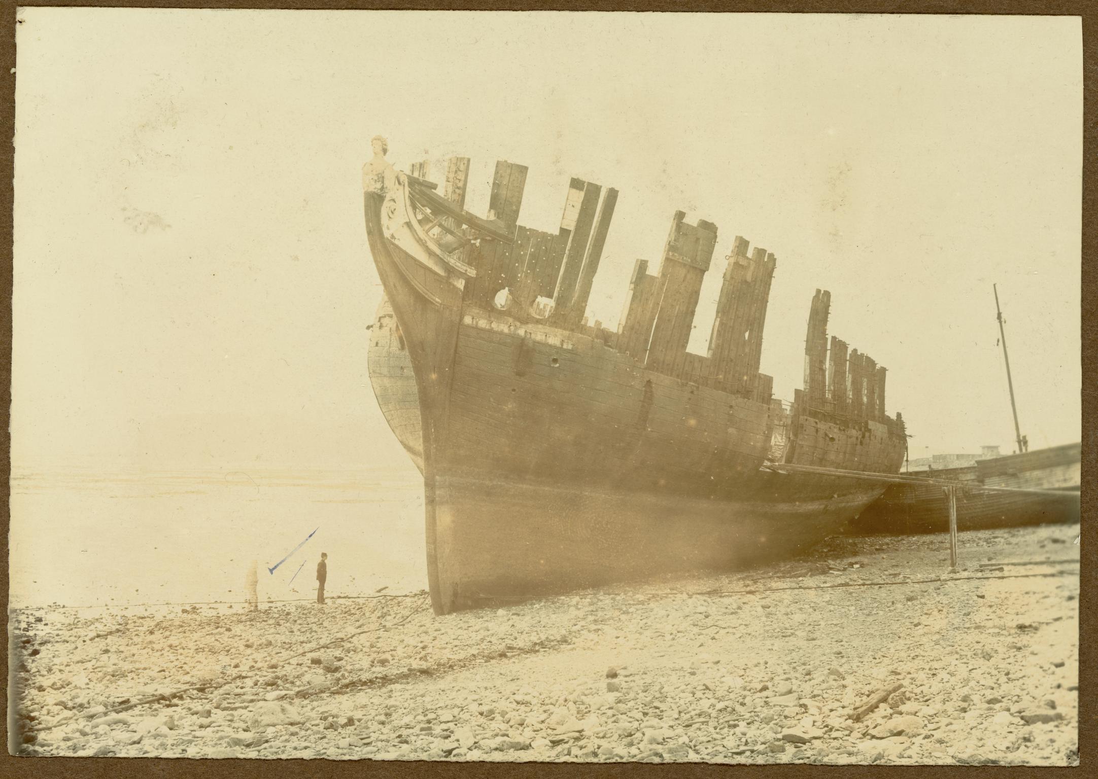 H.M.S. THISBE, photograph