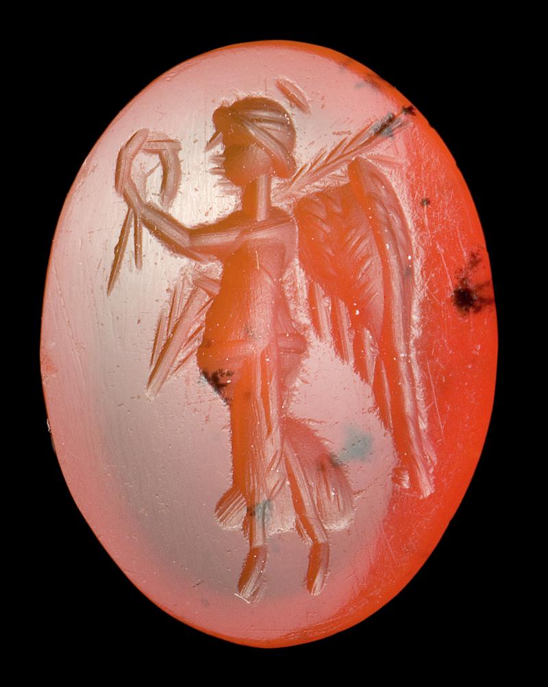 Roman intaglio (Winged Victory)
