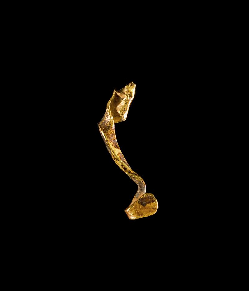 Bronze Age gold jewellery fragment