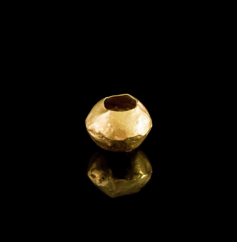 Middle Bronze Age  - gold biconical bead