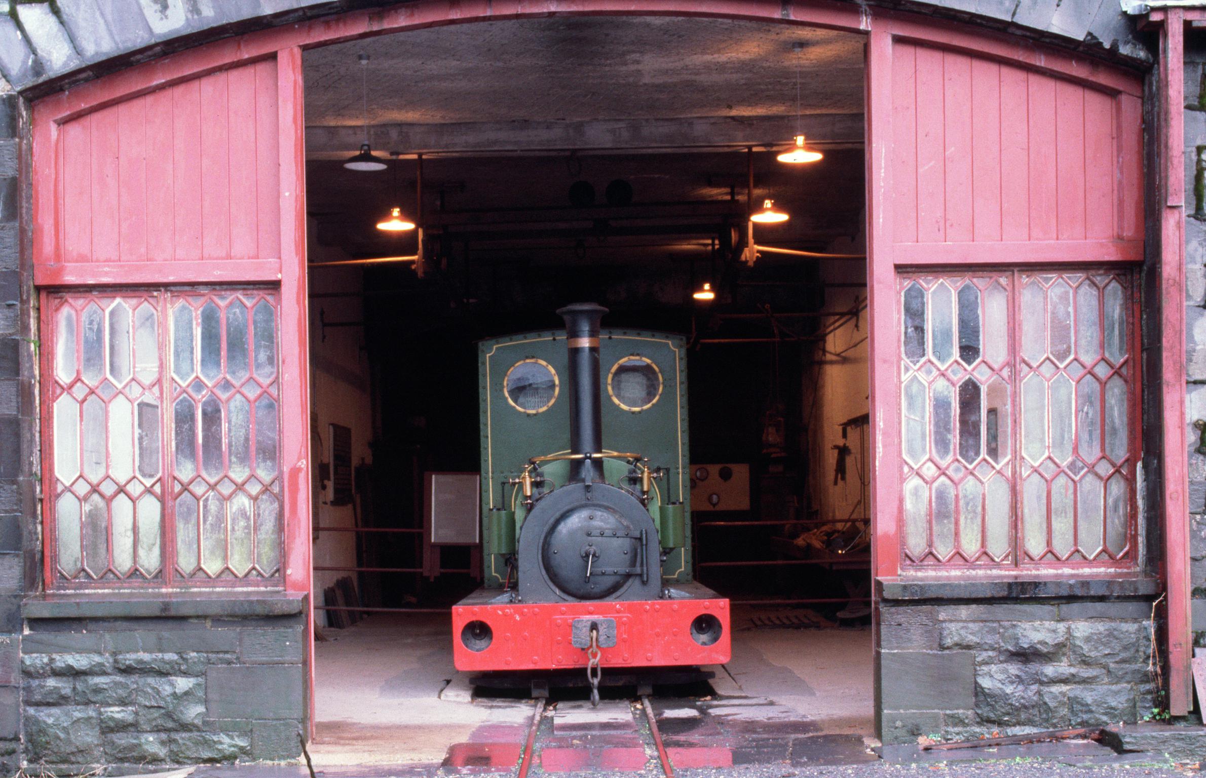 Steam locomotive "UNA"