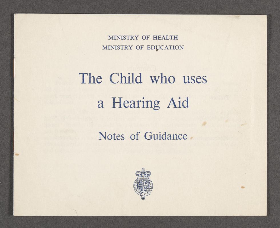 Booklet