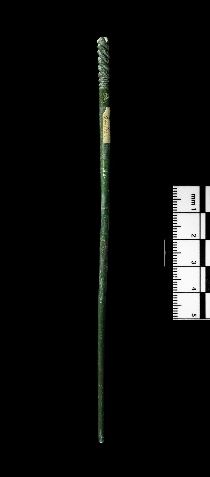 Roman copper alloy cloak pin