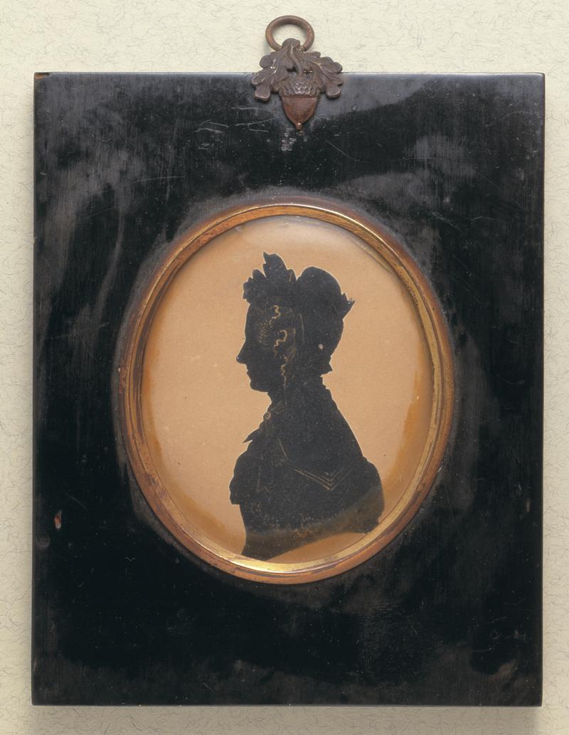 Silhouette of Augusta Maria Nicholl