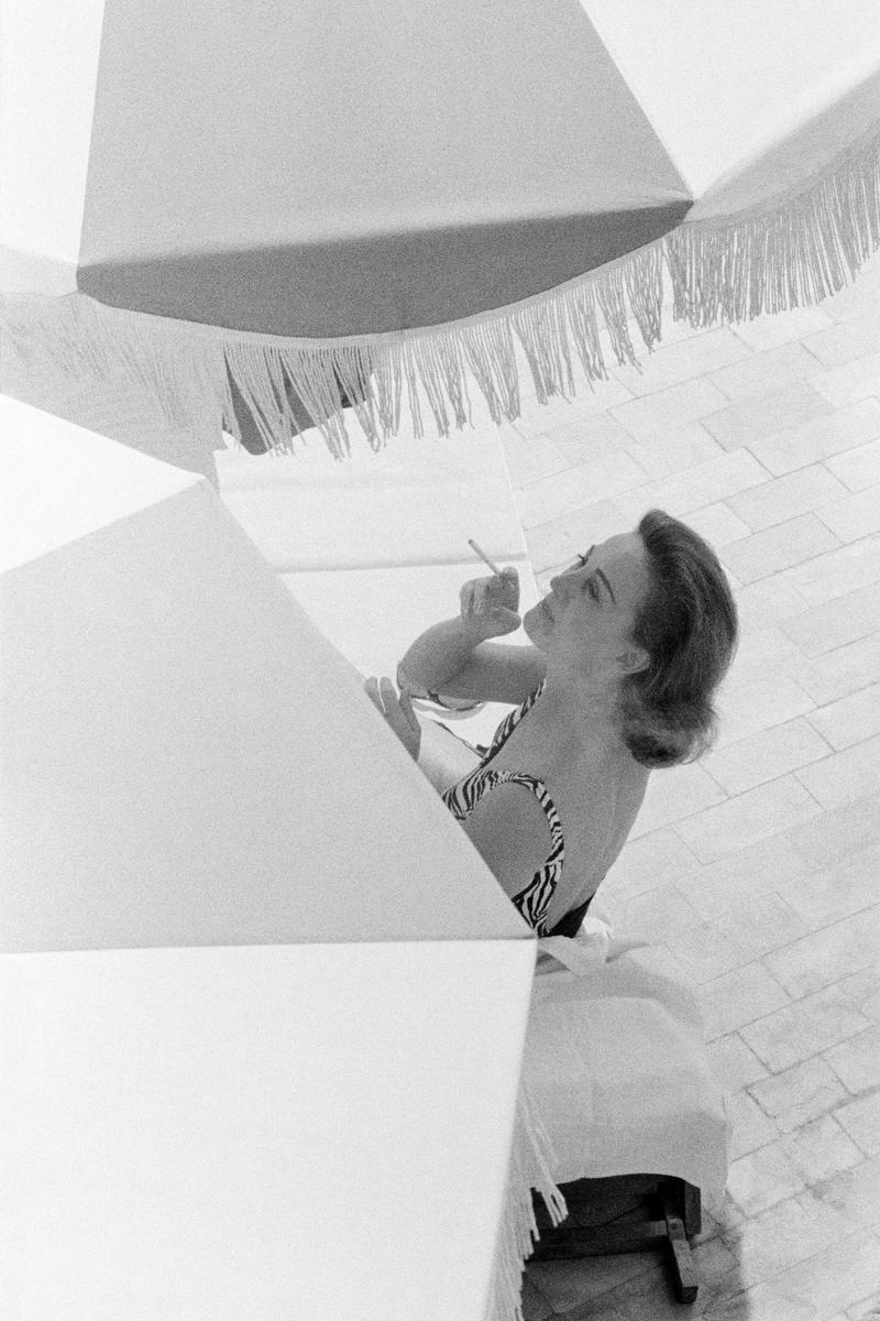 FRANCE. Cannes. The beach. 1964.
