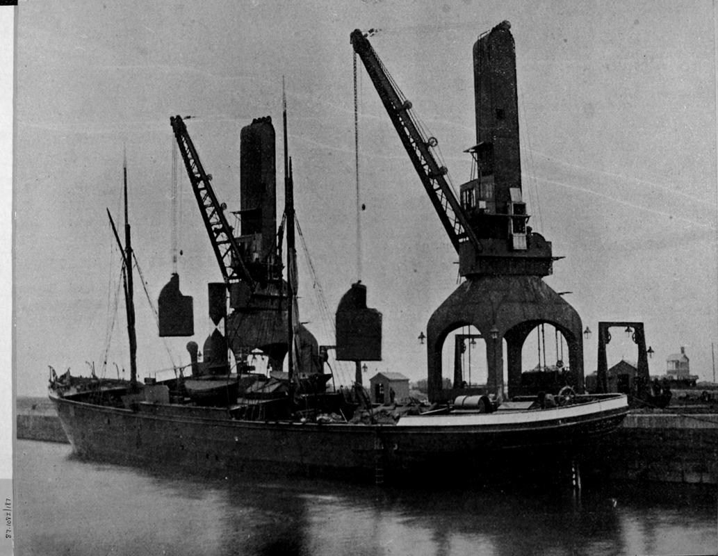 Cardiff Docks, photograph