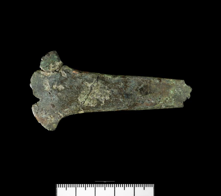 Early Bronze Age bronze developed flat axe