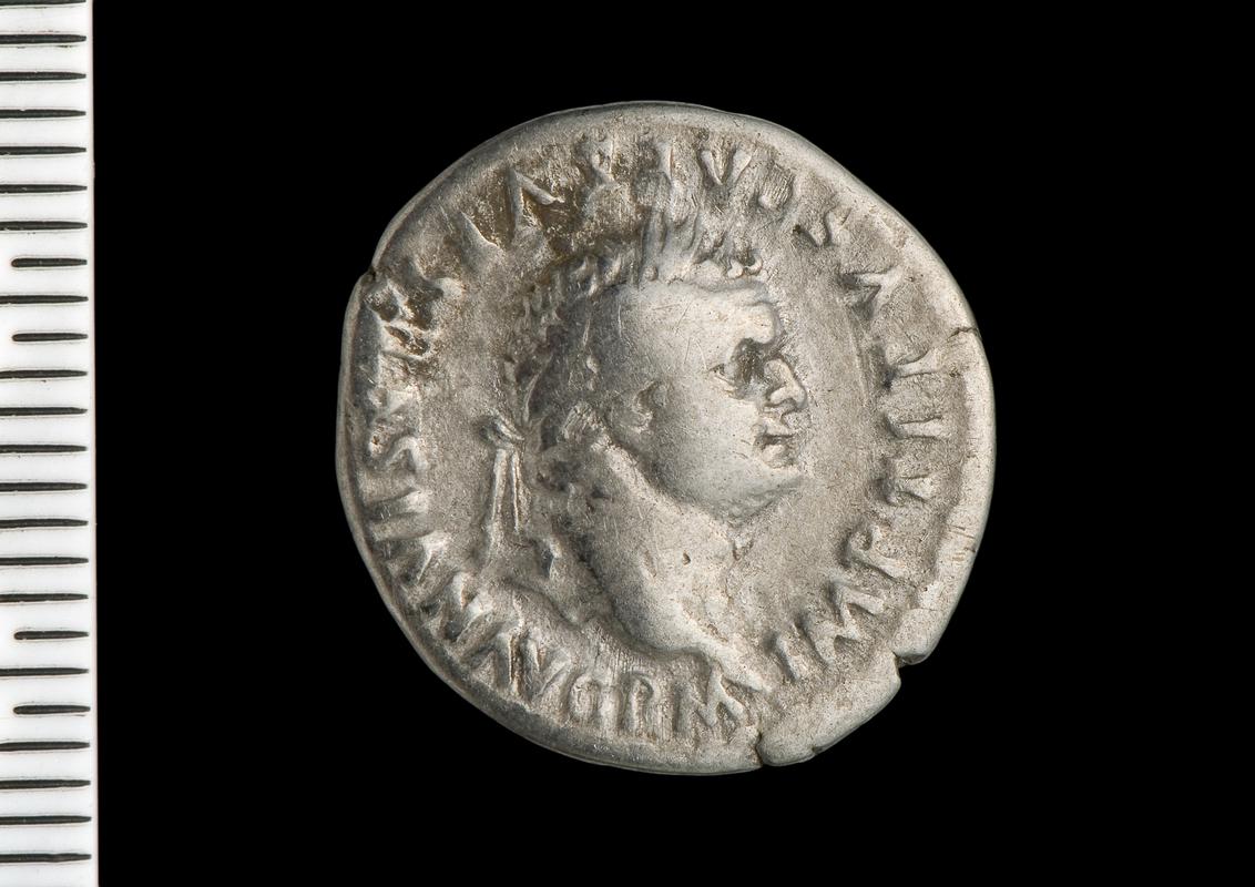 silver denarius (obv.)