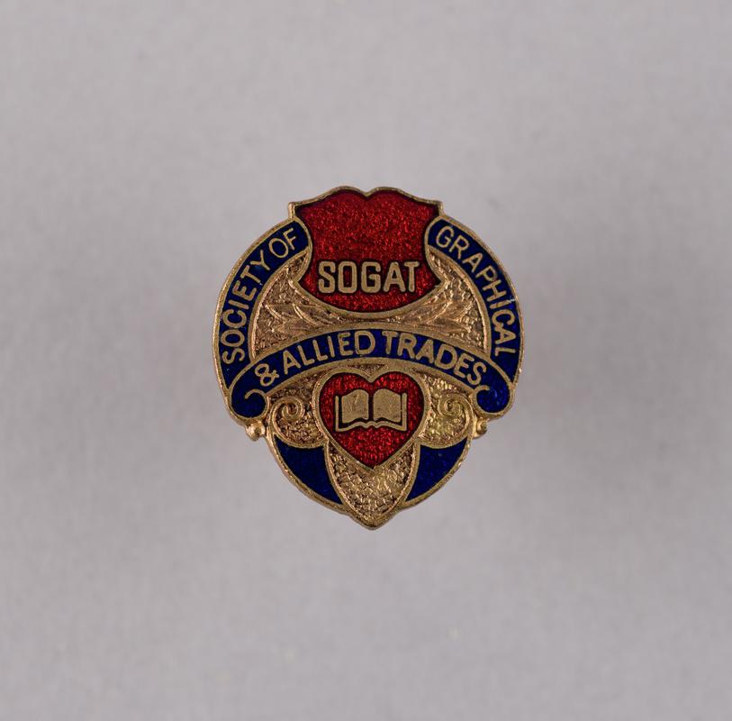 Society of Graphical &amp; Allied Trades, badge
