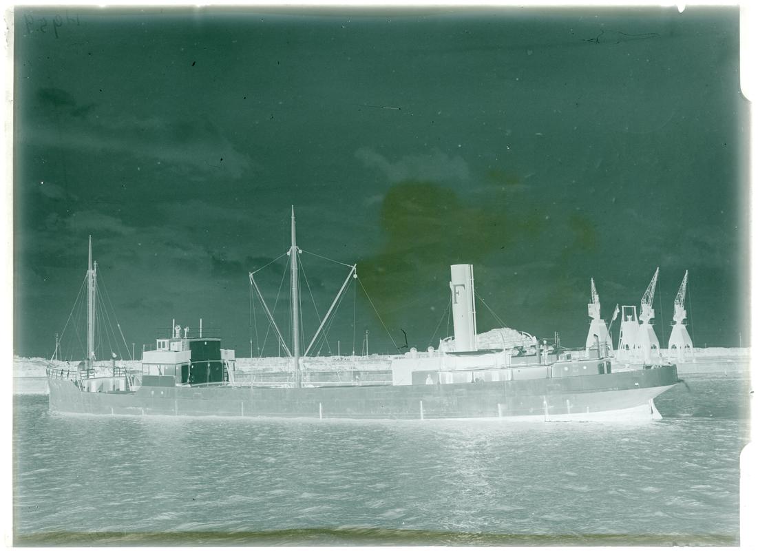 S.S. FRISCO, glass negative