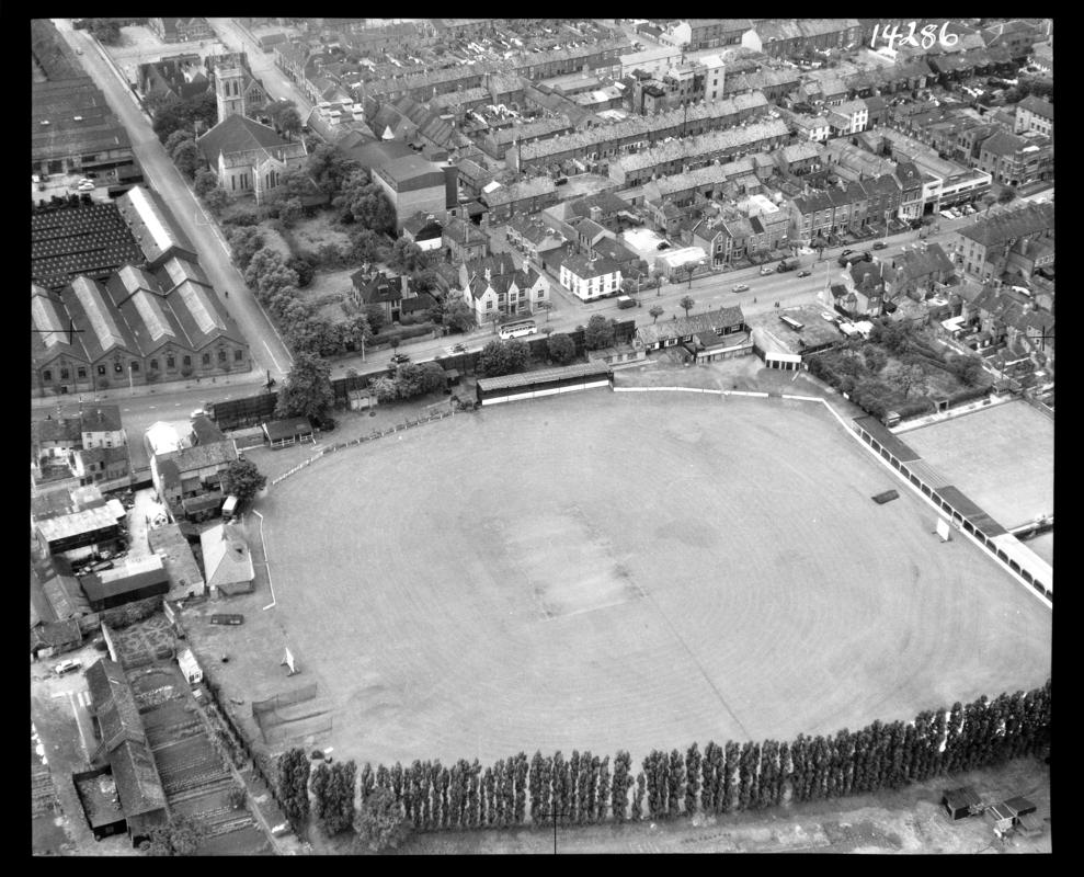 Cricket &amp; football grounds, London Road, Grantham