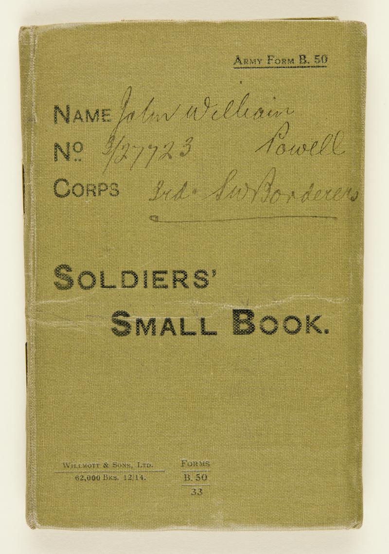Soldier&#039;s small book