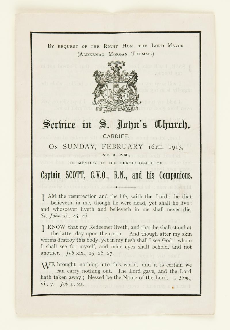 Printed material relating to the Welsh Division in the Great War