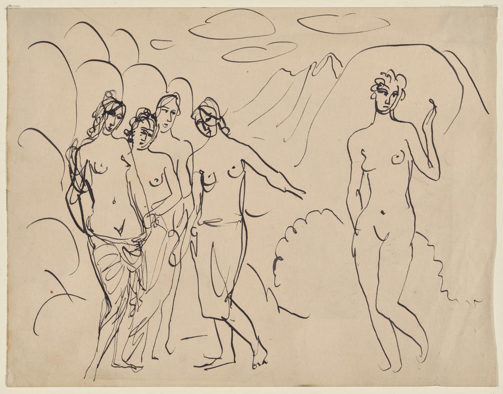 Five Female Nudes