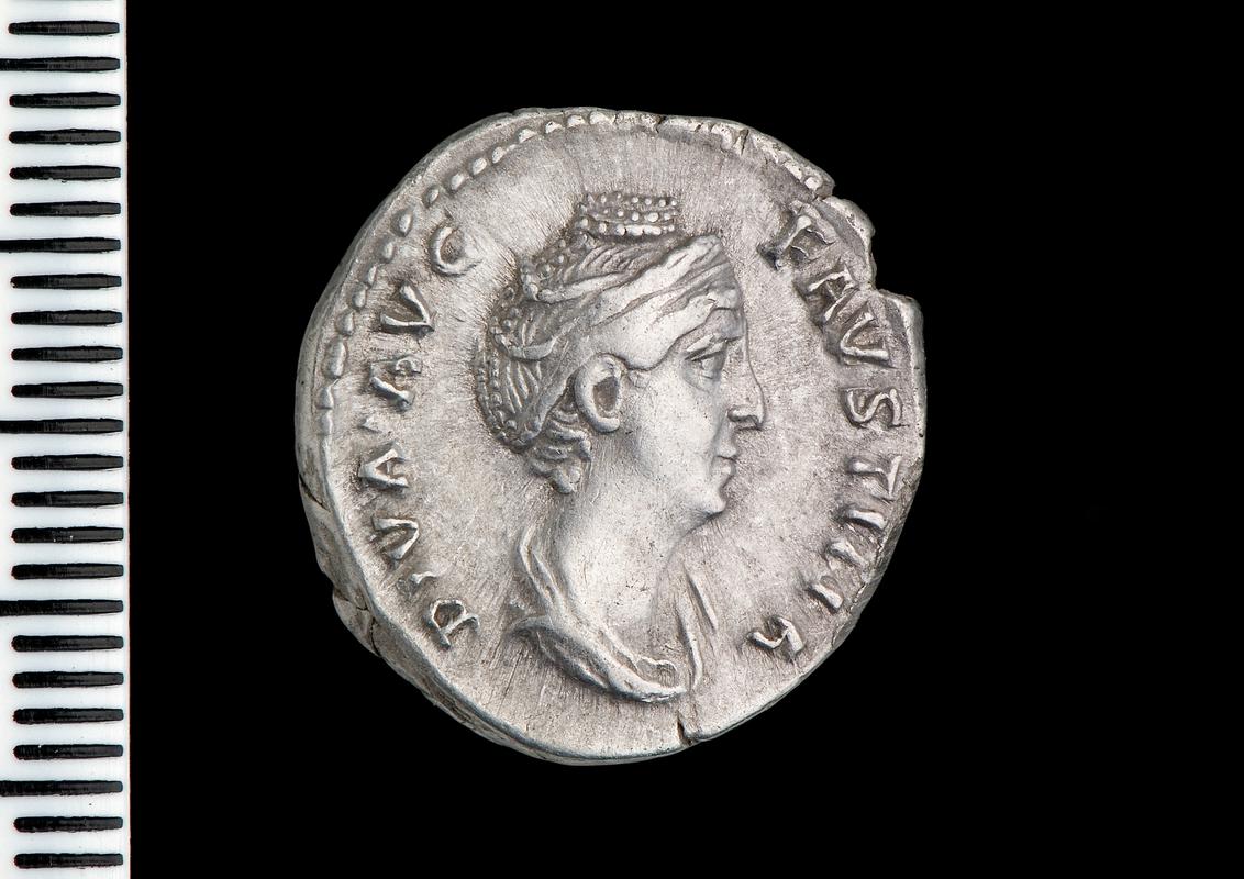 silver denarius (obv.)