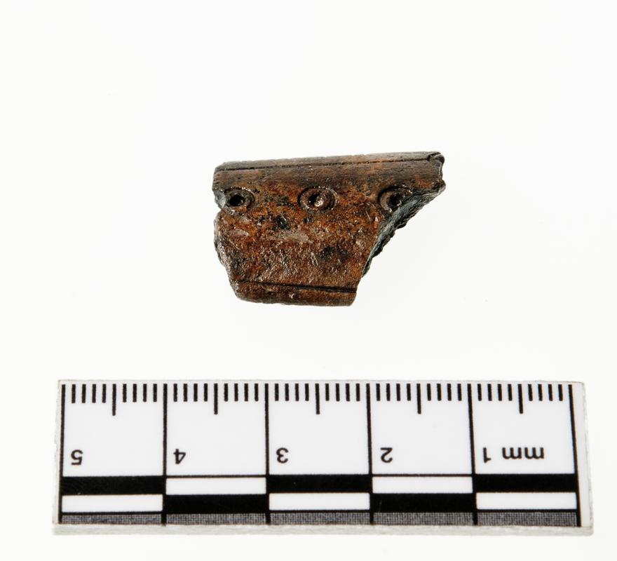 Bone comb fragment-individual shot